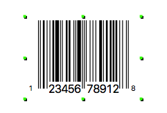 UPS preview barcode image